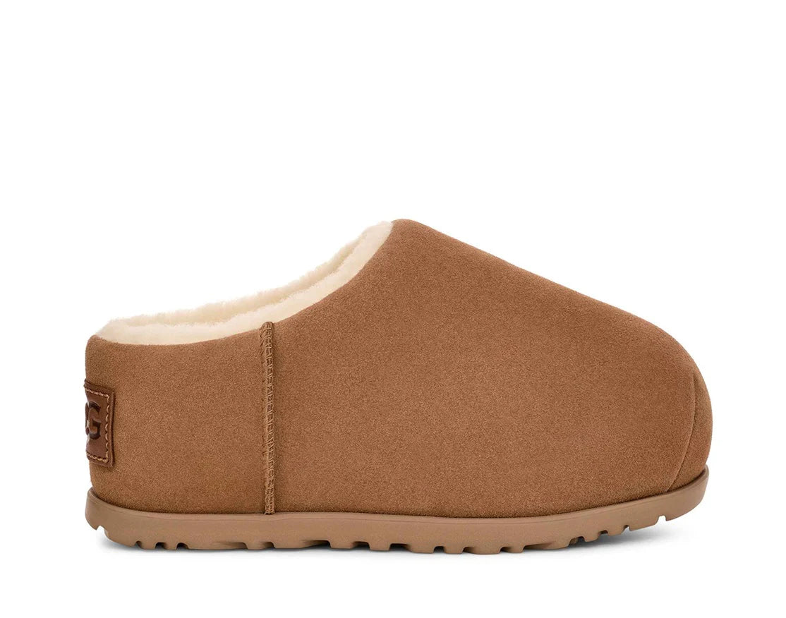 UGG PUMPED SLIDE - Chestnut