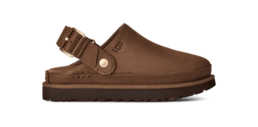 GOLDENSTAR WOMAN'S VILLA CLOG - Dark Chestnut