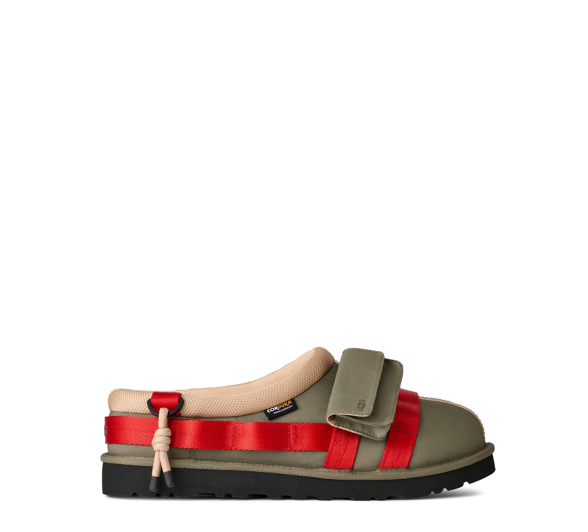 UGG Womens Tasman Wildwood - Burnt Olive/Red Paper