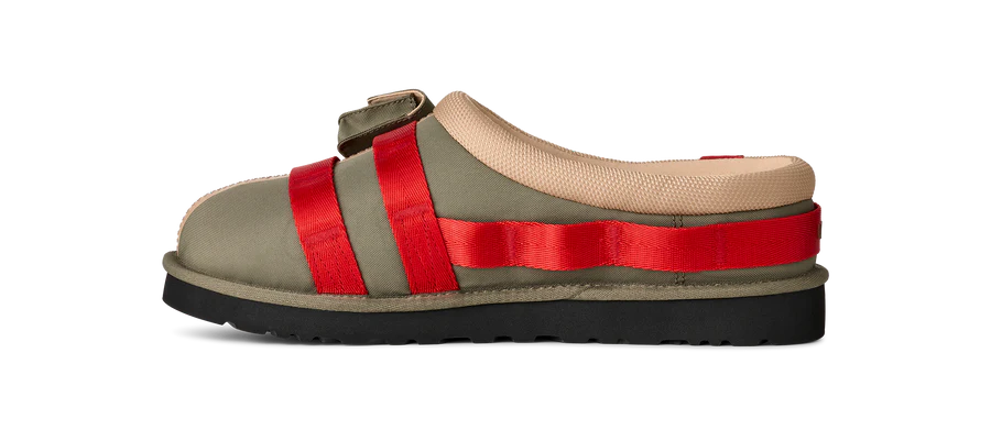UGG Mens Tasman Wildwood - Burnt Olive/Red Paper