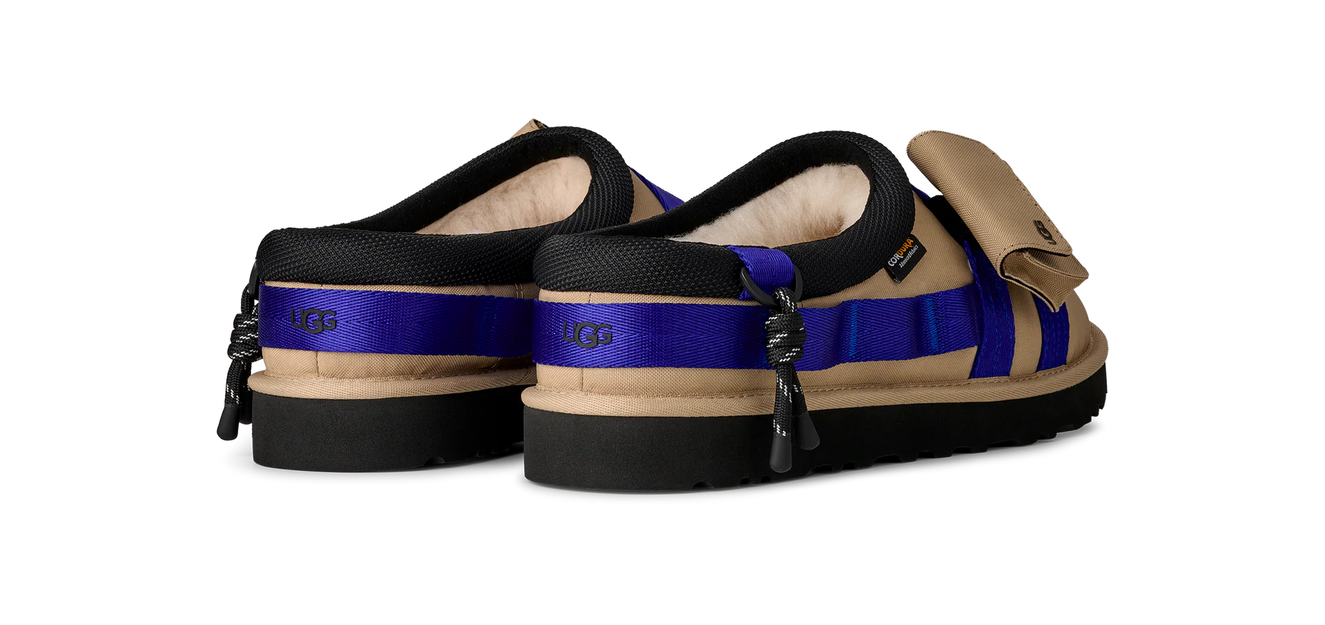 UGG Womens Tasman Wildwood - Sand/Royal Blue