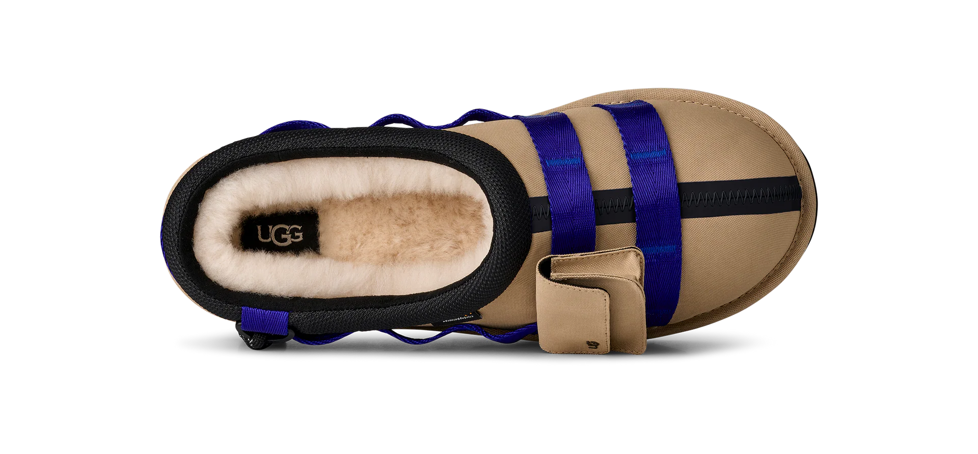 UGG Womens Tasman Wildwood - Sand/Royal Blue
