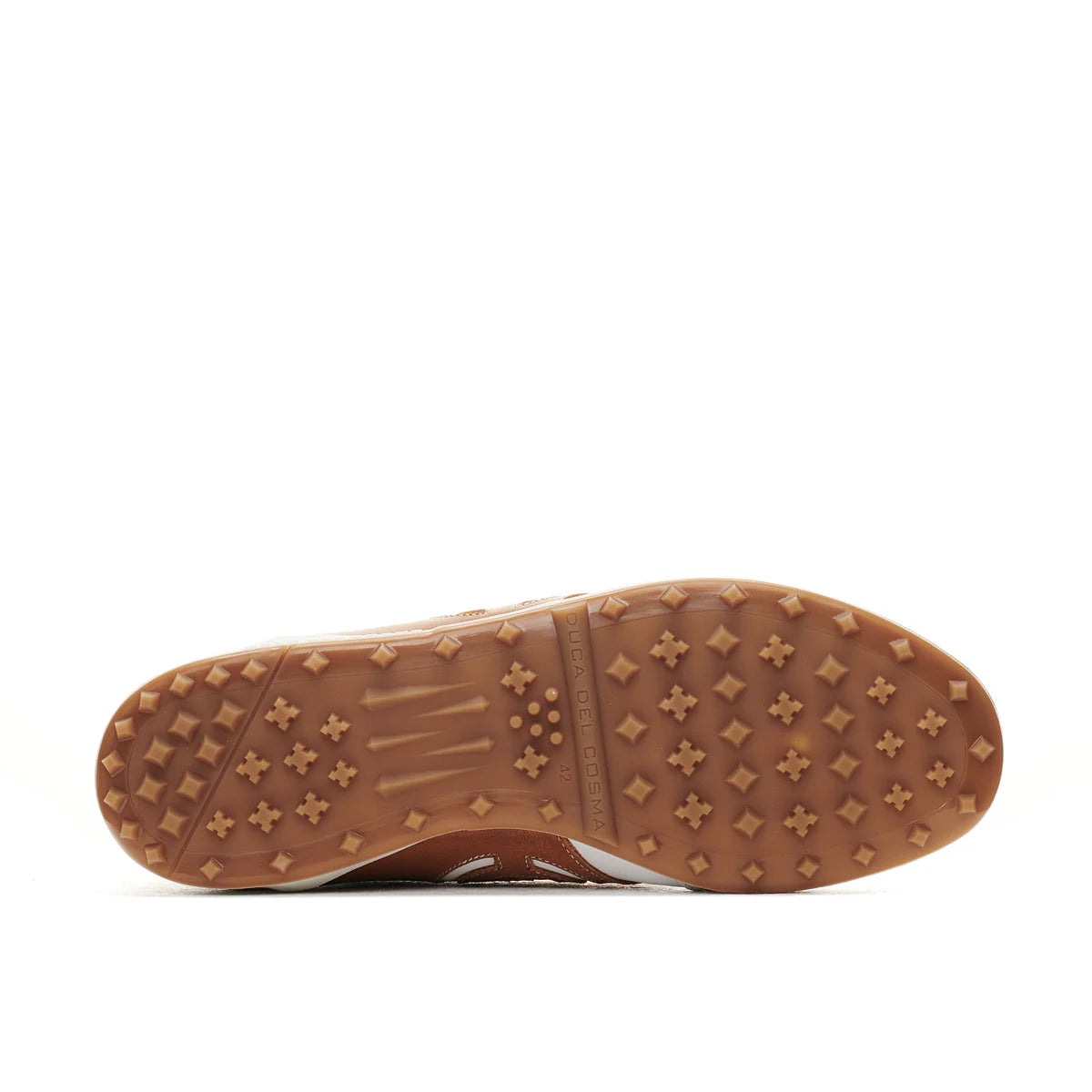 Men's Valderama - White & Brown Golf Shoe