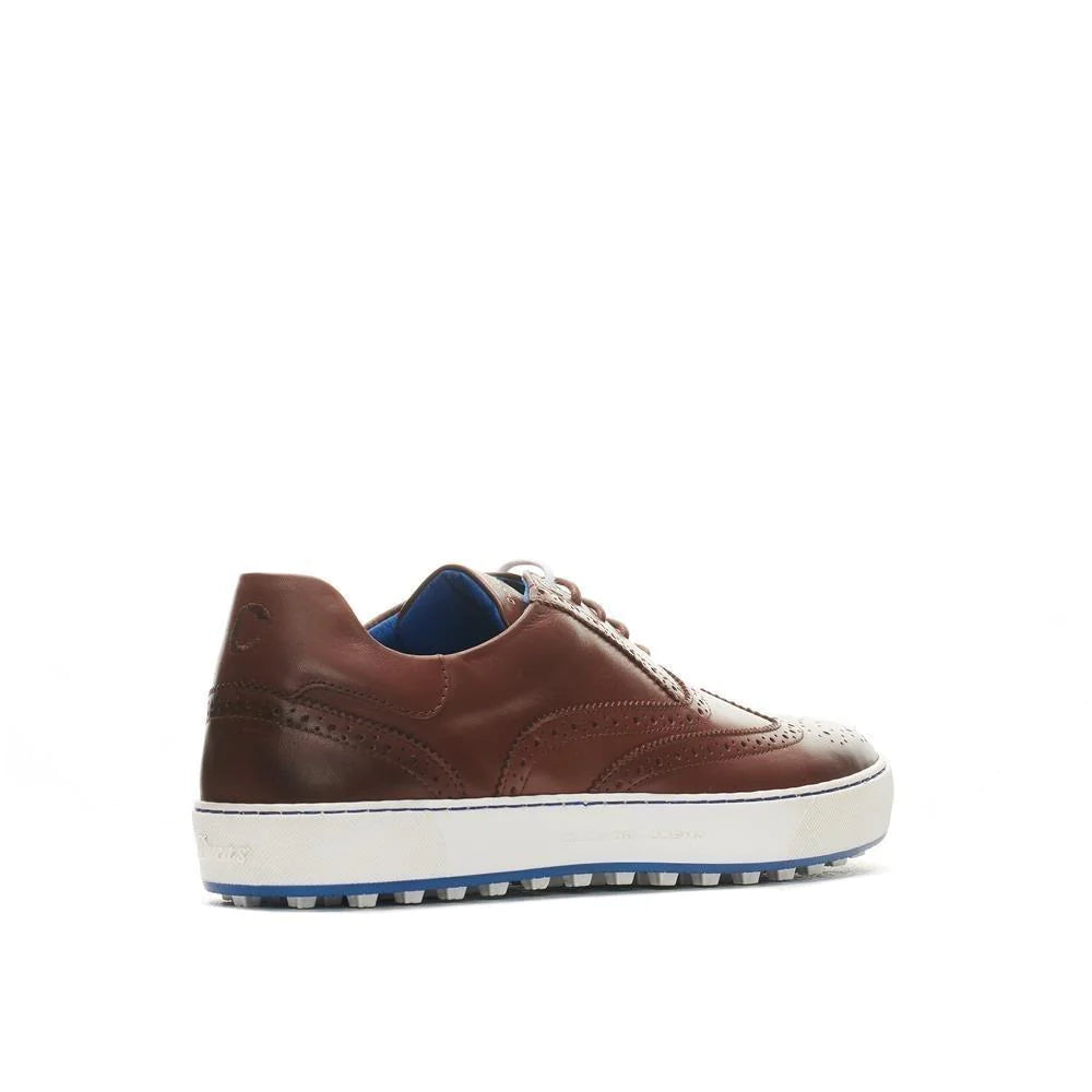 Men's Regent - Cognac & White