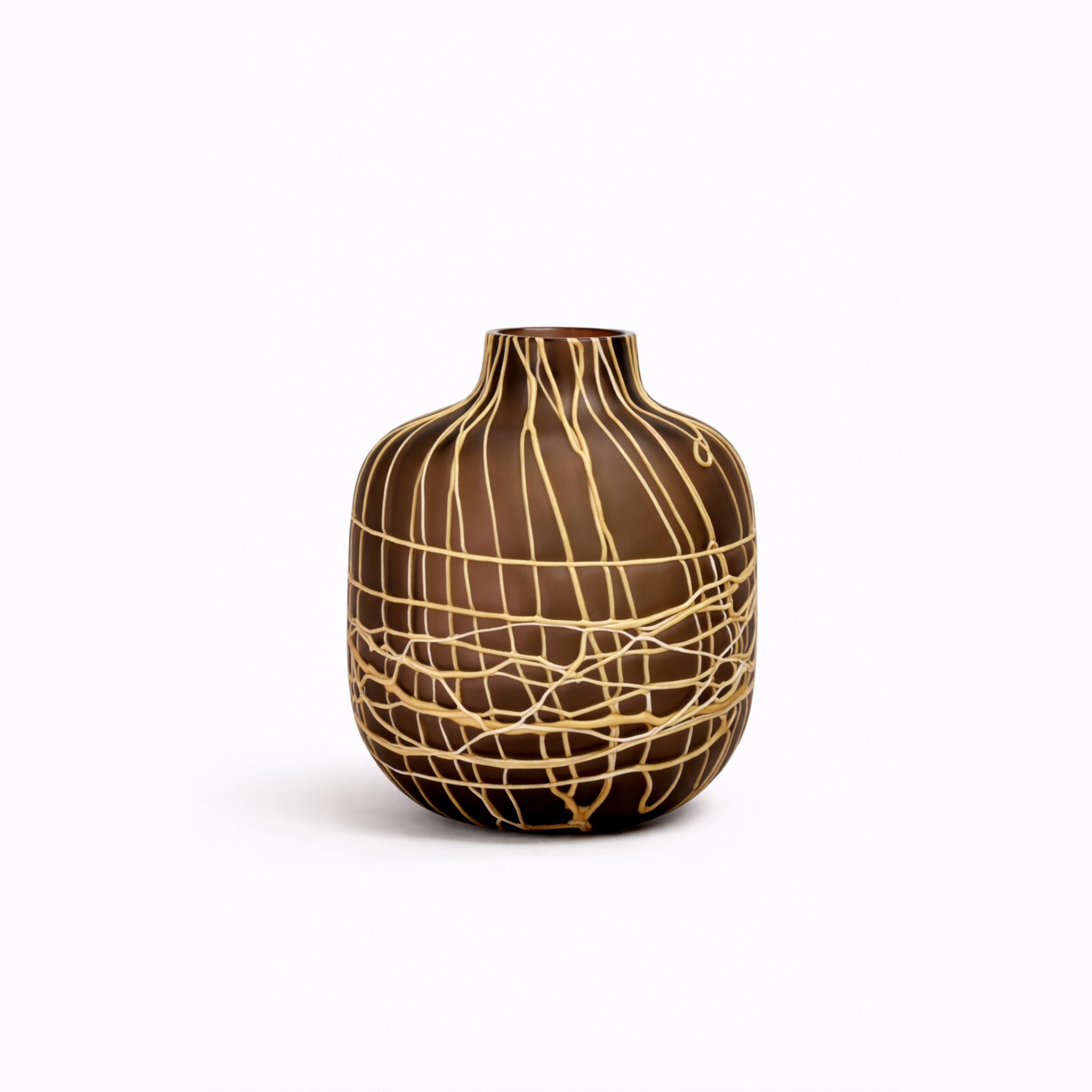 Amber Thread Vase