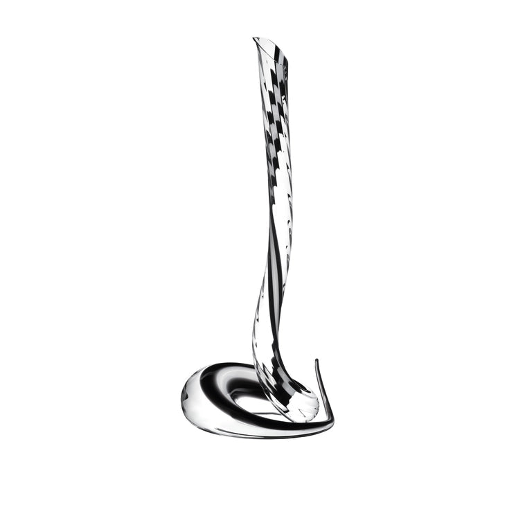 Sleek, modern spoon on a white background