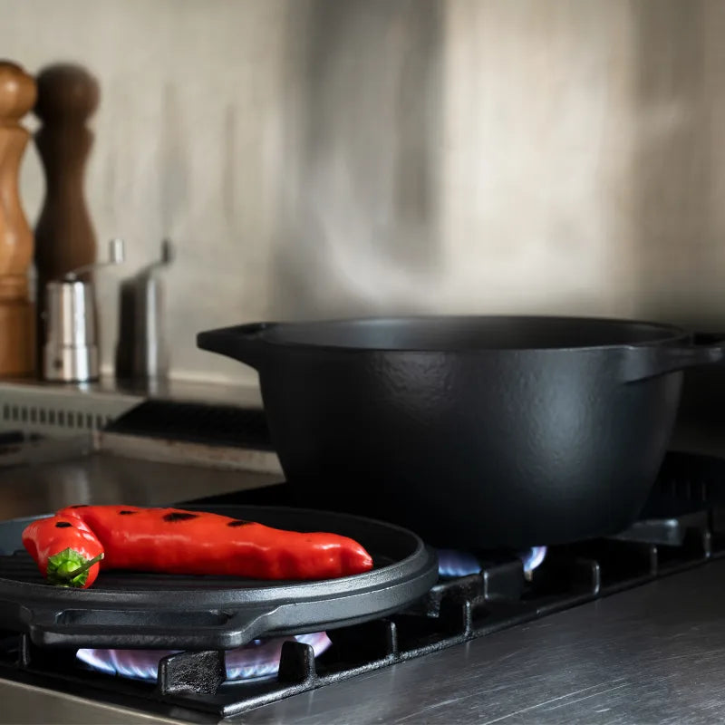 CRUSHGRIND KIM_BO -ENAMEL CAST IRON POT 6.4L