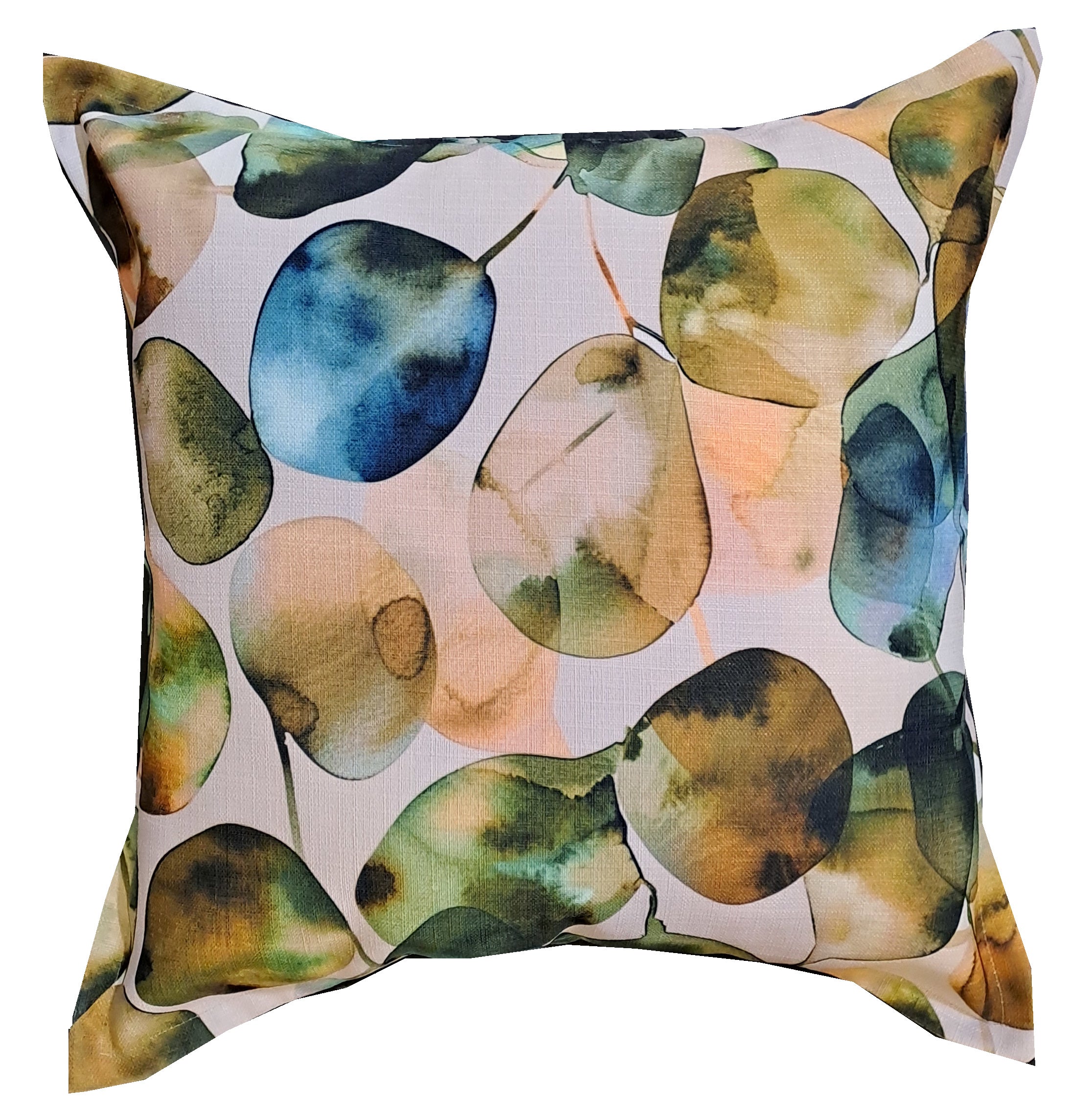 Ochre Leaves Scatter Cushions
