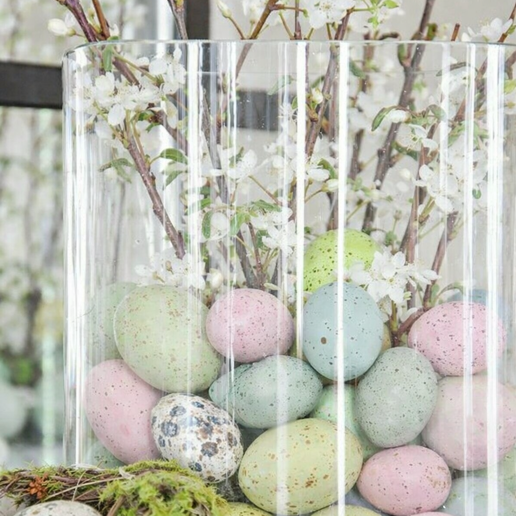 Set of 3 Assorted Pastel Decor Eggs in a bag