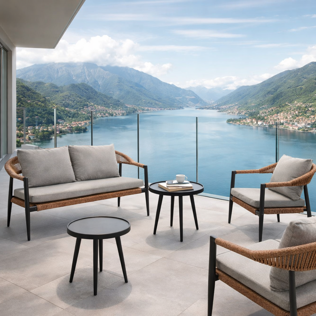 Zion Sofa Set - Rhino