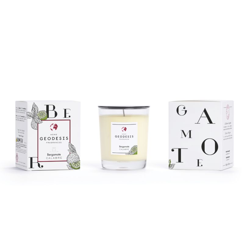 Geodesis Scented Candle 180g - Clear Glass