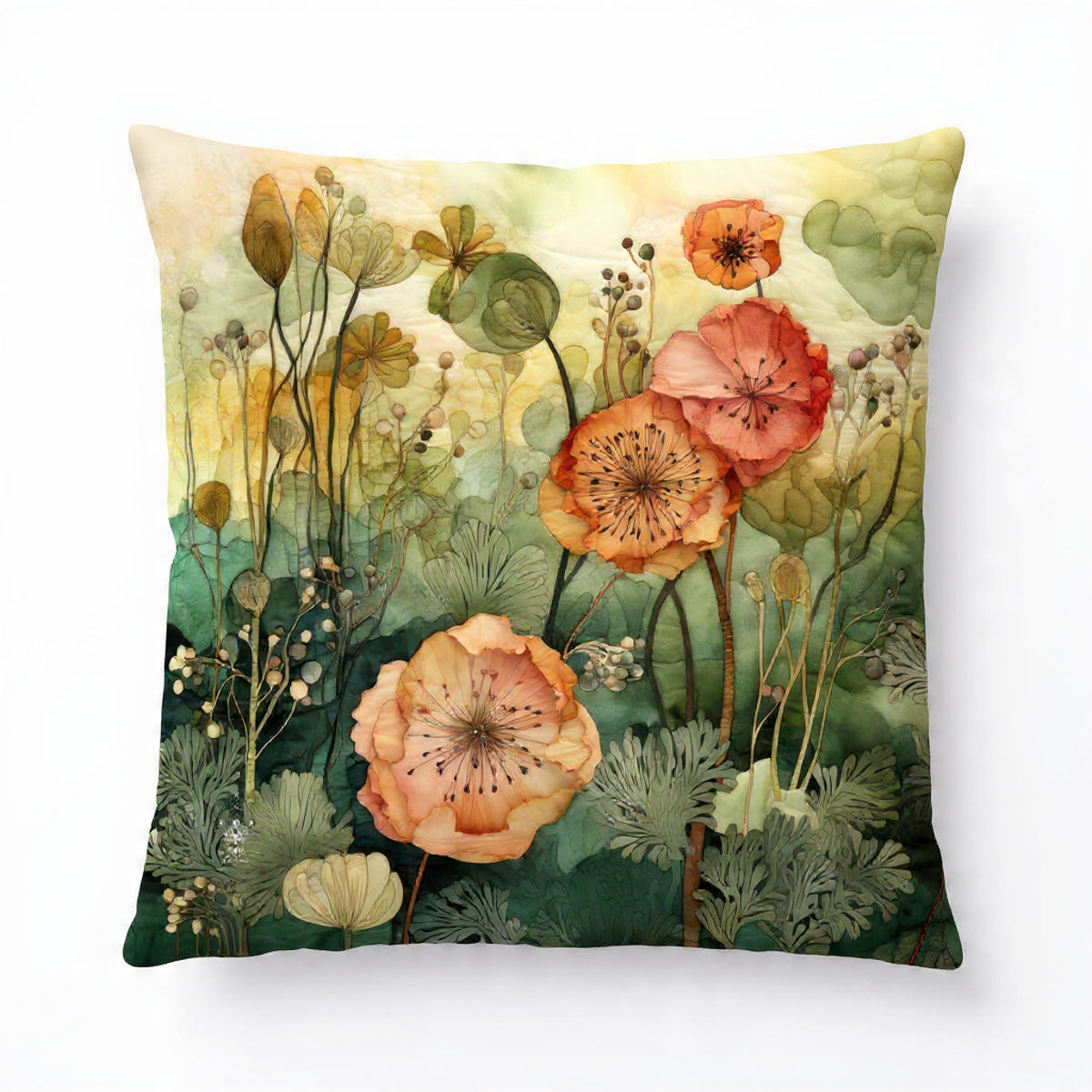BURNT POPPY SCATTER CUSHION