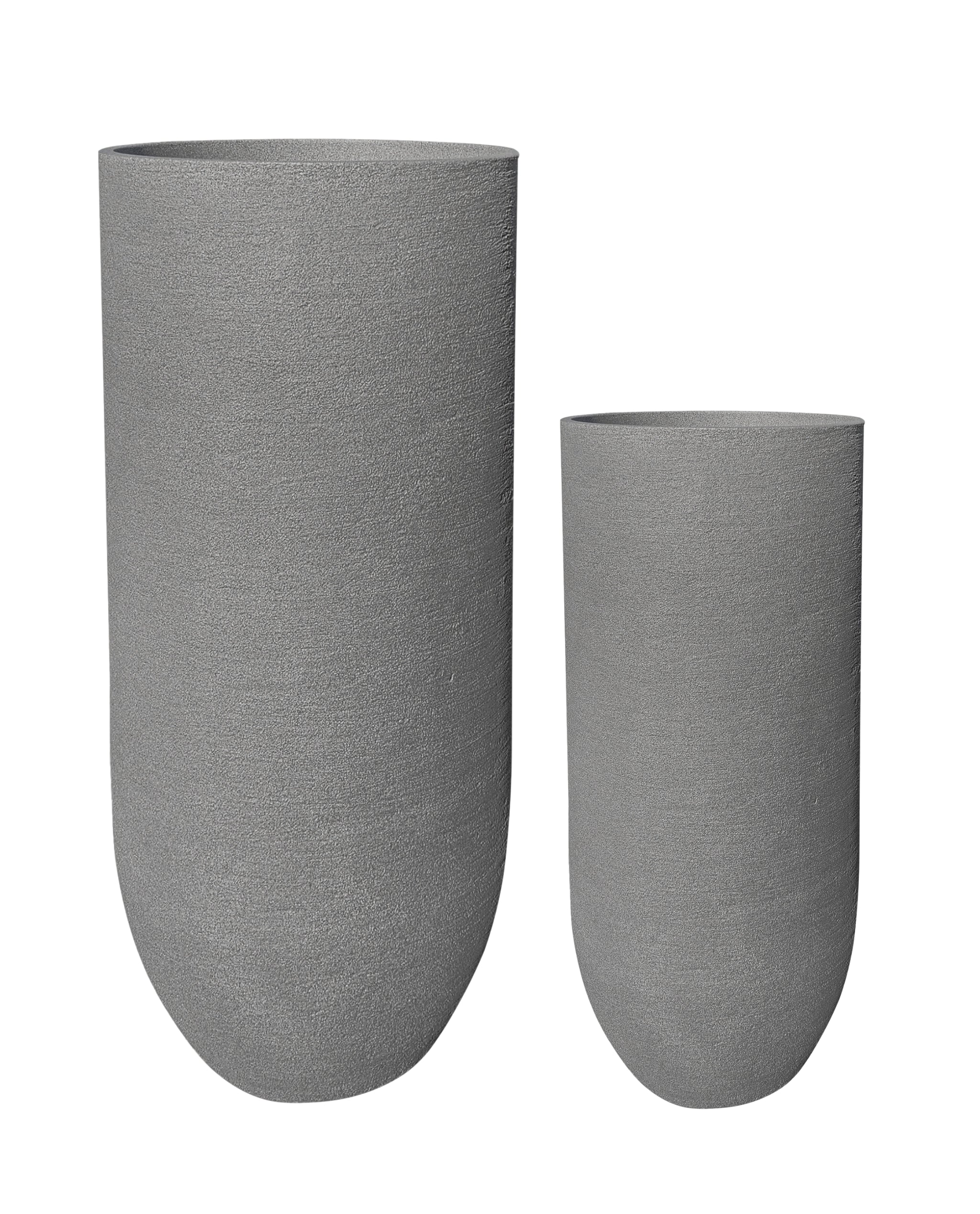 European Verticale Set of 2 Outdoor Planters