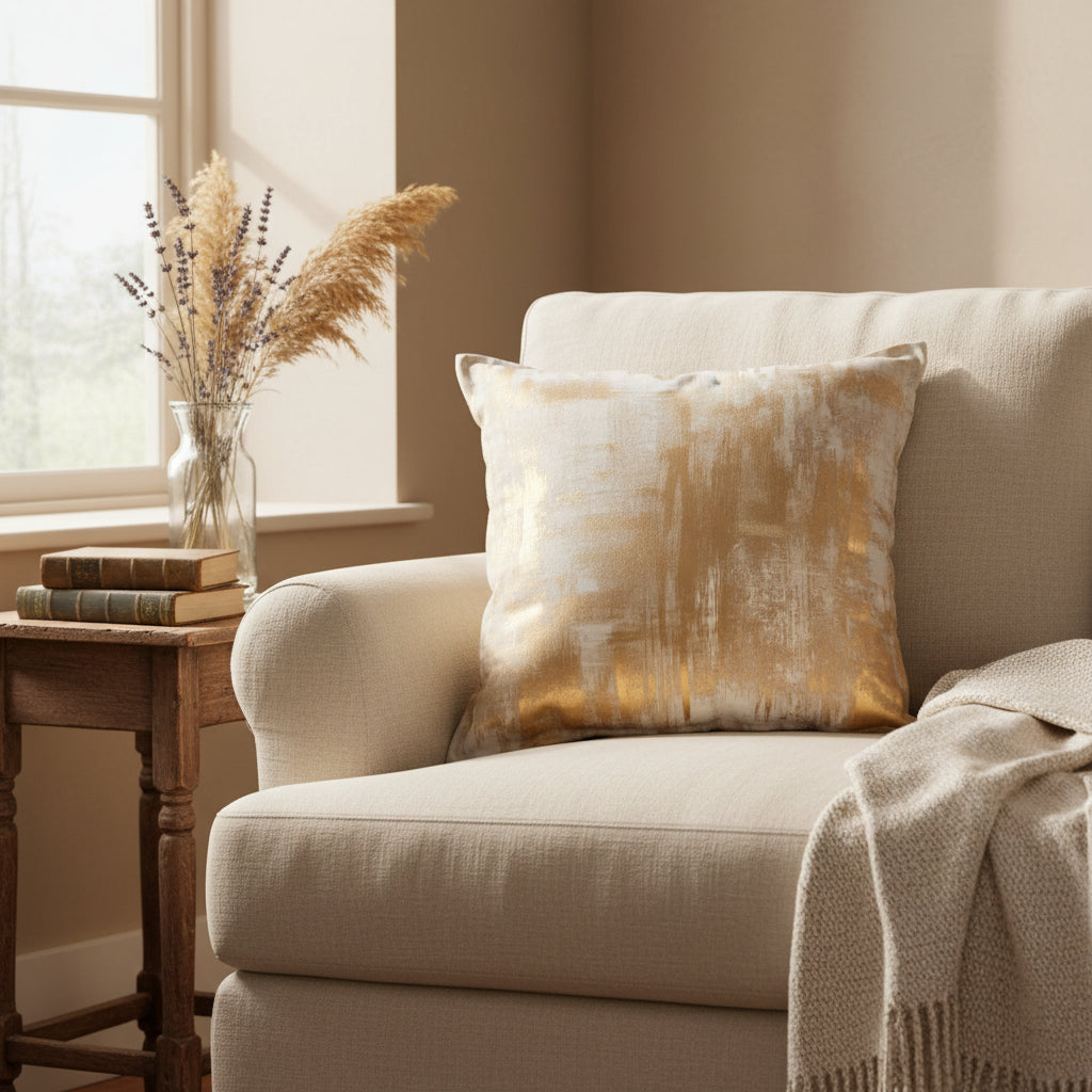 GOLD MIRAGE SCATTER CUSHION
