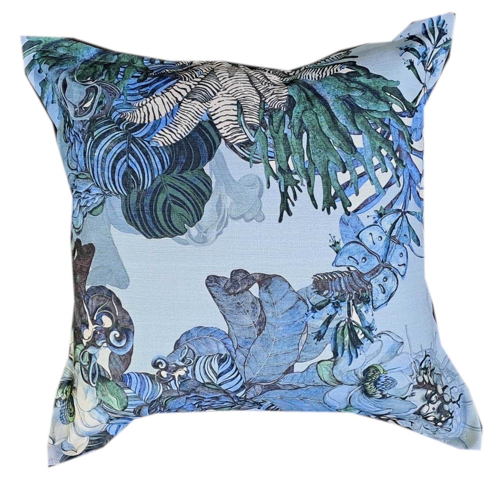 Teal Coral Scatter Cushions