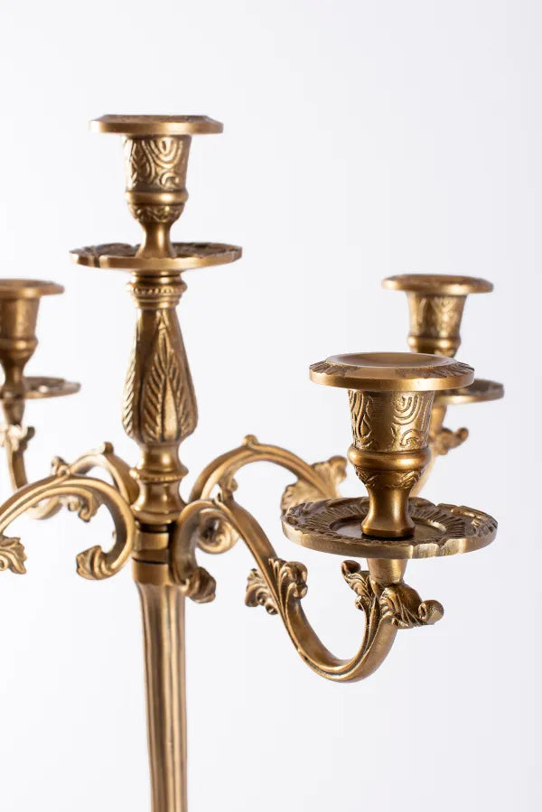 CANDELBRA SIENA ANTIQUE BRASS
