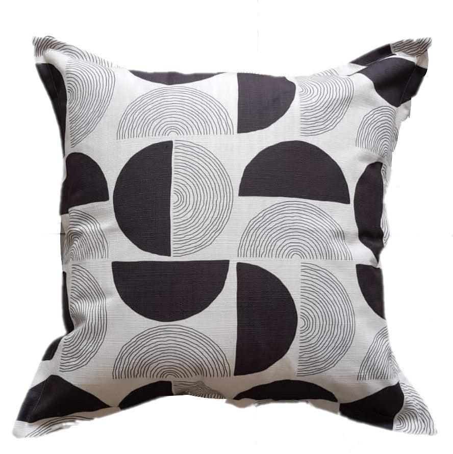 Half Moon Black Scatter Cushions - NetDécor 