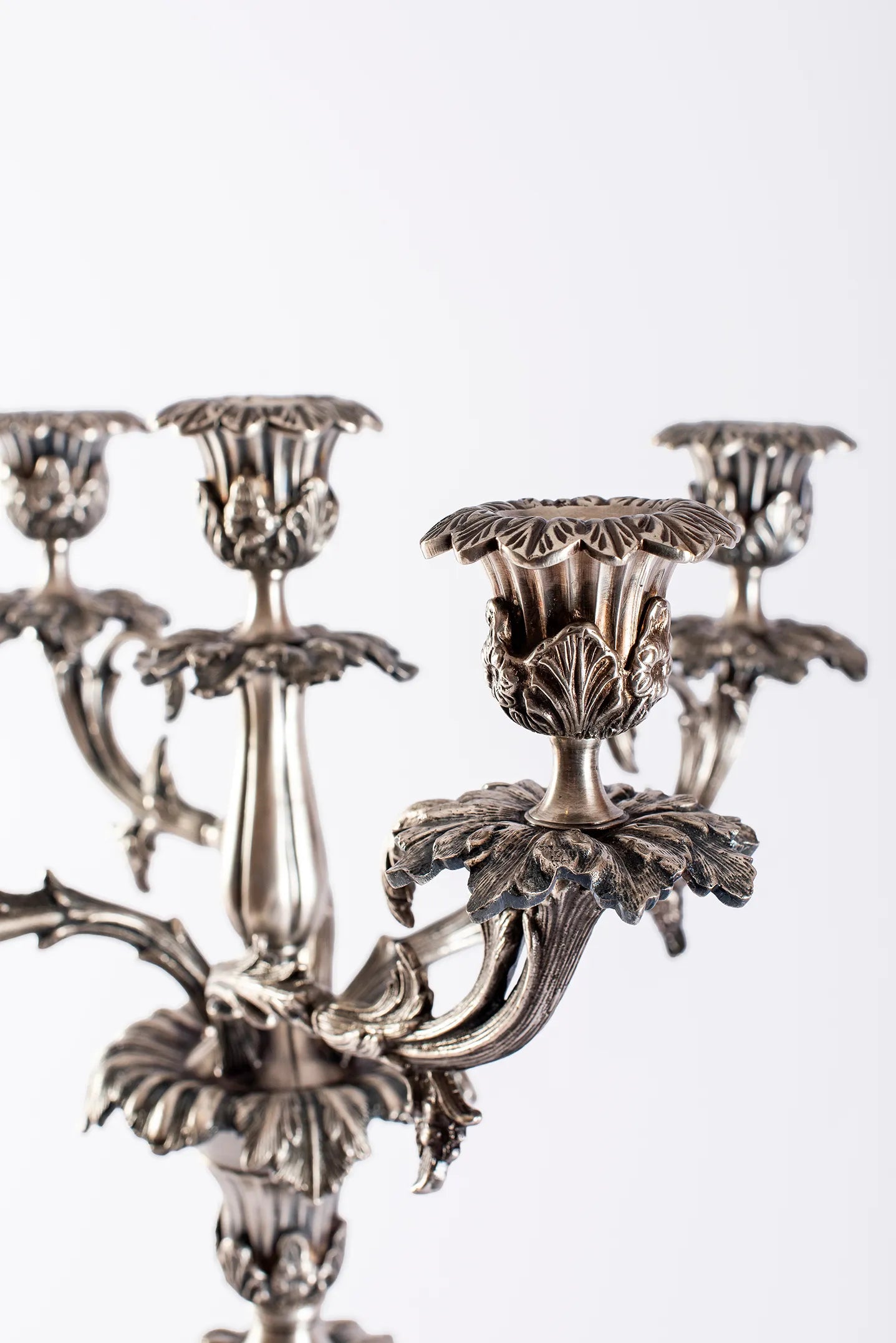 CANDELABRA PARIS XL - SILVER