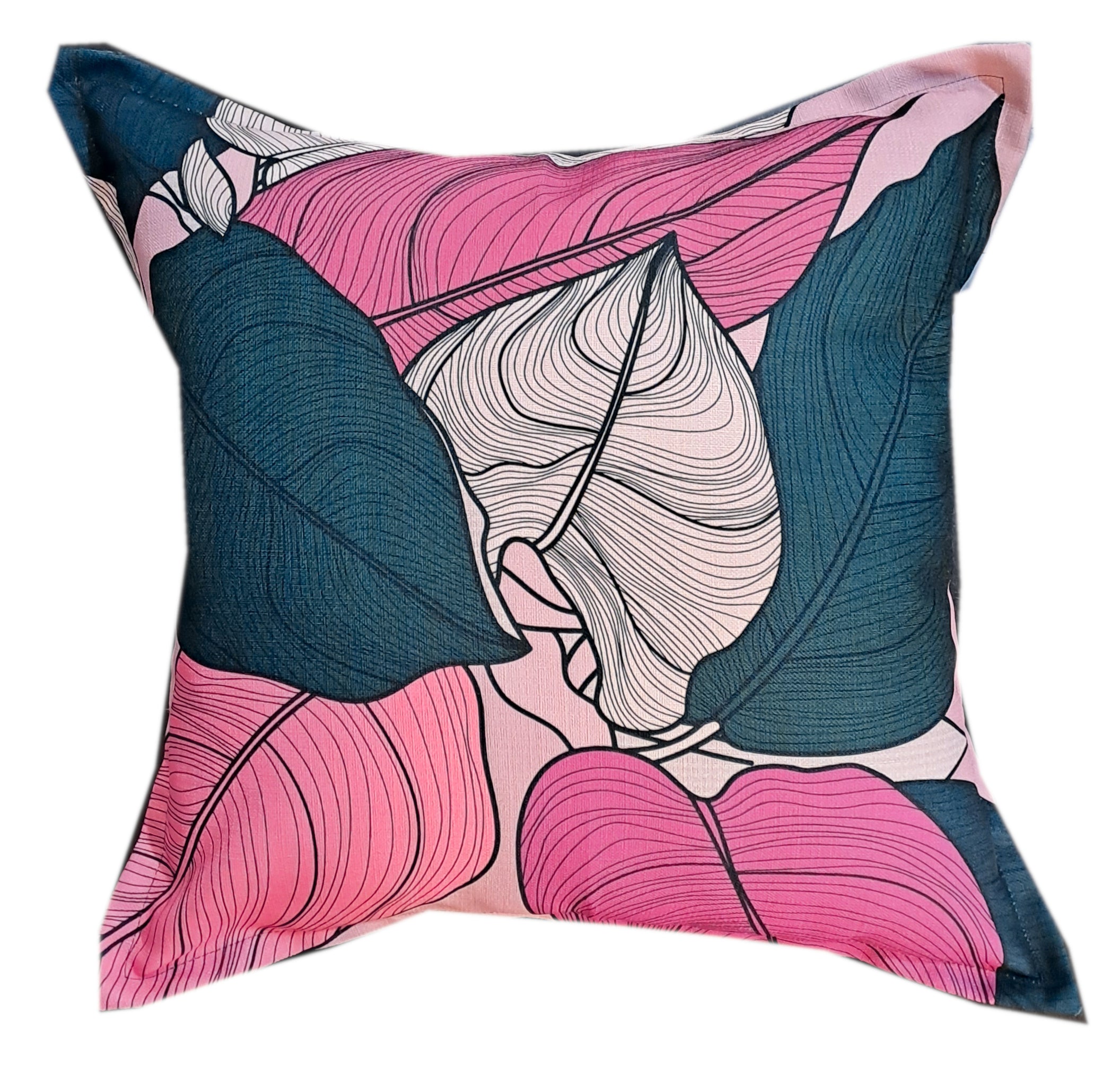 Coral Leaves Scatter Cushions