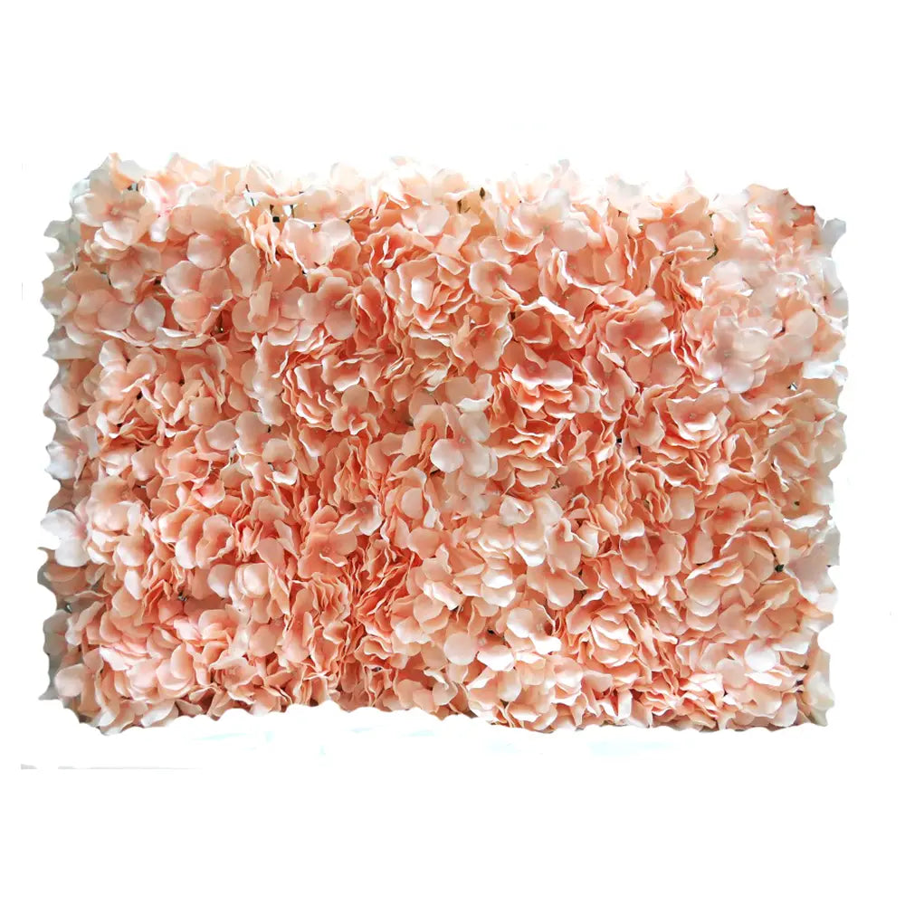 Faux Hydrangea Backdrop Panel - Pink