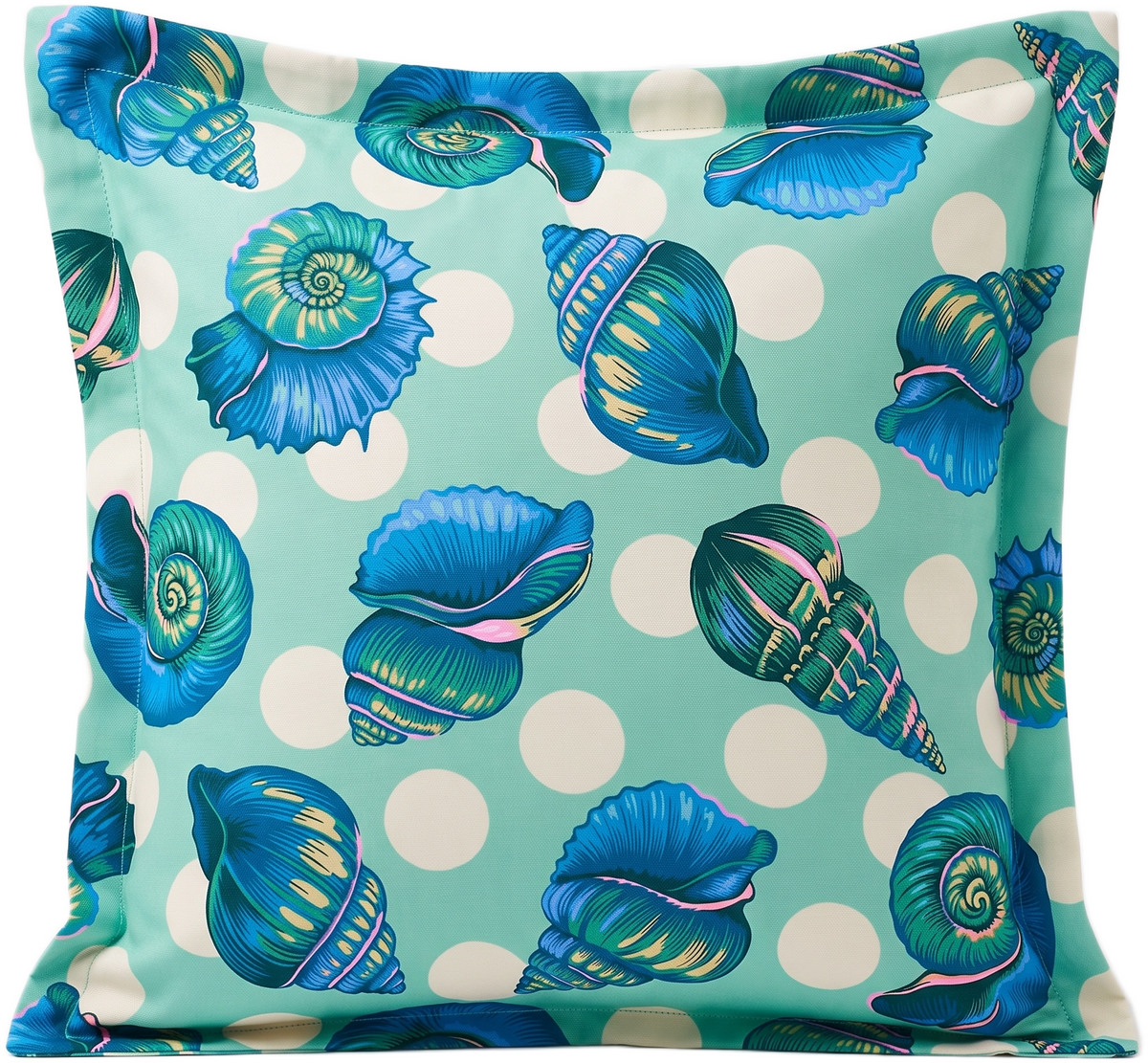 AQUA DOT SHELLS SCATTER CUSHION