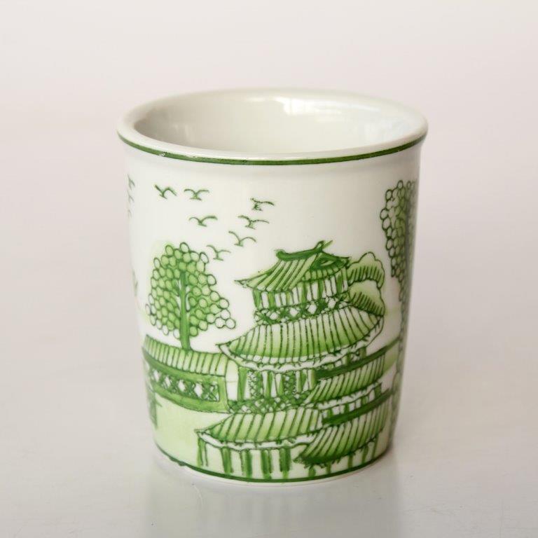 Lime Green Chinese Beaker