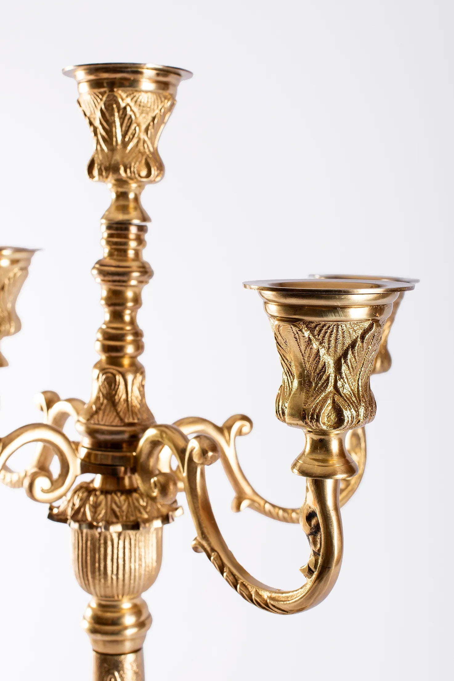CANDELABRA FRENCH ANTIQUE BRASS XL
