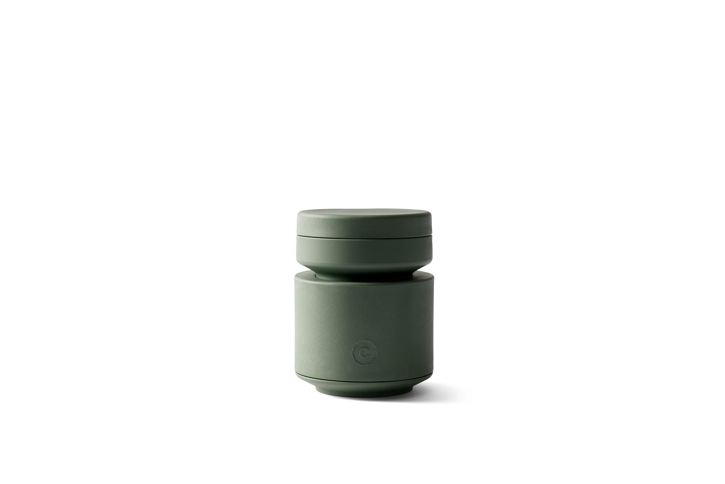 CRUSHGRIND BILLUND NUTMEG GRINDER 8CM GREEN
