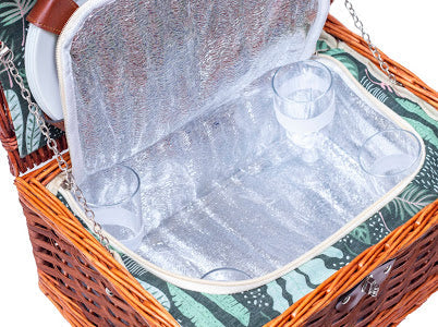 Blossom Picnic Basket  for 4 people - NetDécor 