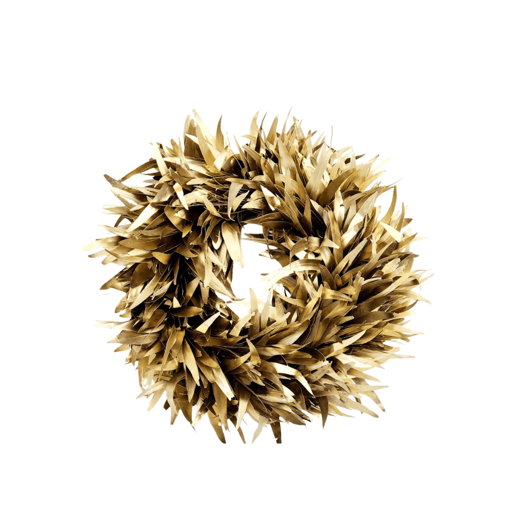 Bluegum Wreath – Gold
