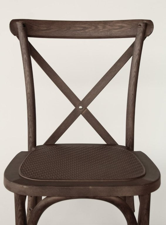 Bentwood Outdoor Chair With Cushion Walnut Colour