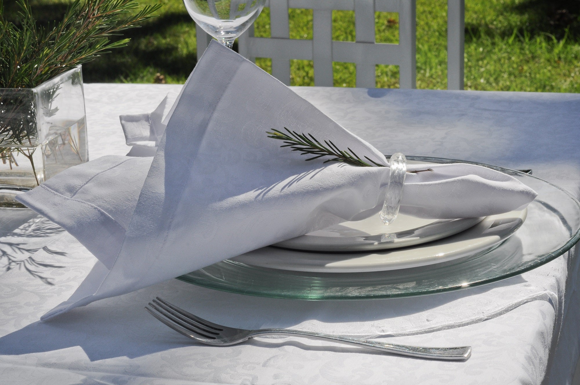 Classical Damask Serviette 50cm x 50cm