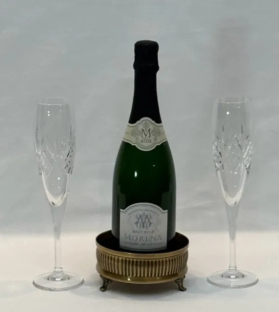 Antique Brass Mykonos Coaster