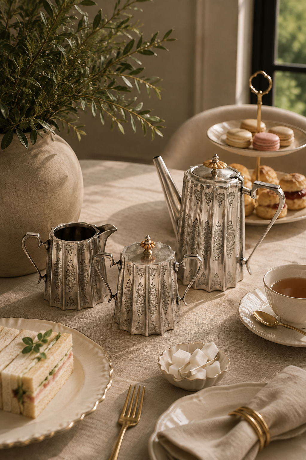TEA SET LUX ANTIQUE