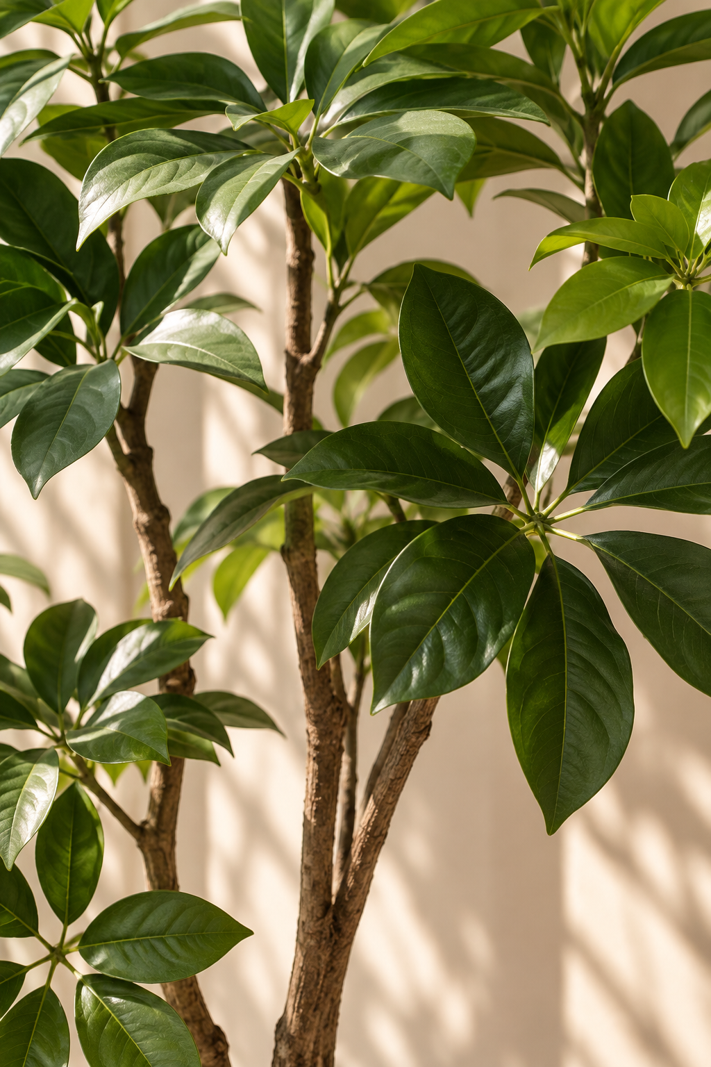 Faux Schefflera Tree 117cm in Pot