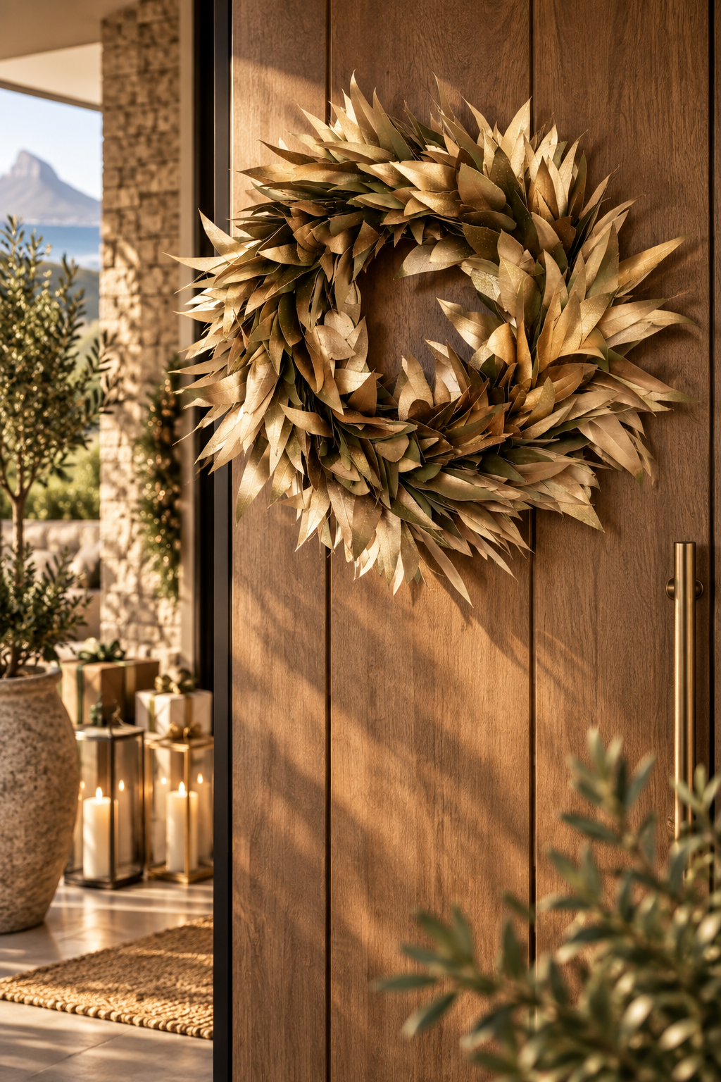 Bluegum Wreath – Bronze