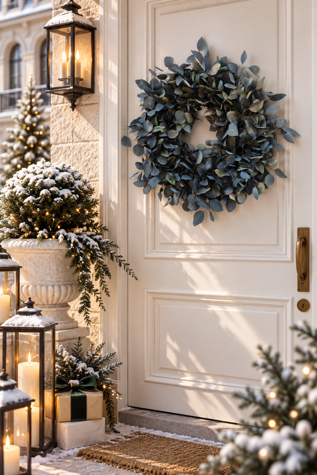 Bluegum Wreath – Charcoal
