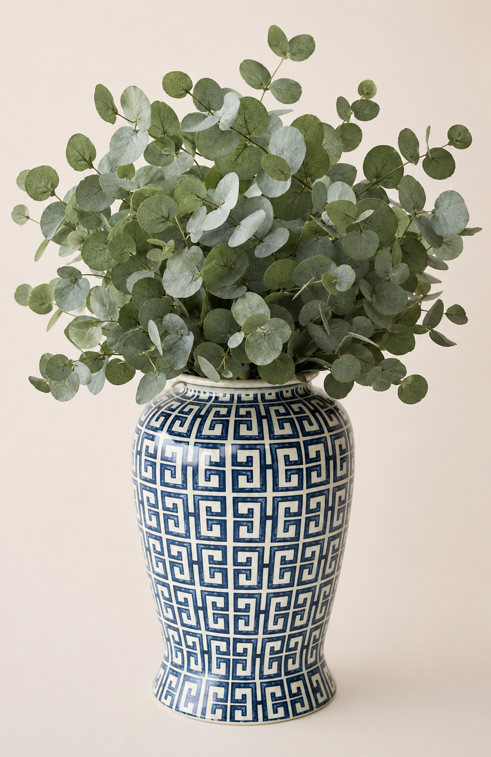 12 x 72cm Faux Eucalyptus Sprays Grey Green