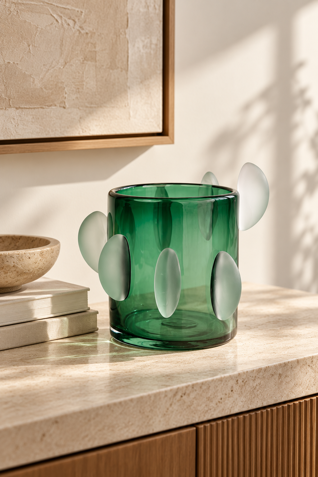 Rosie Green Vase