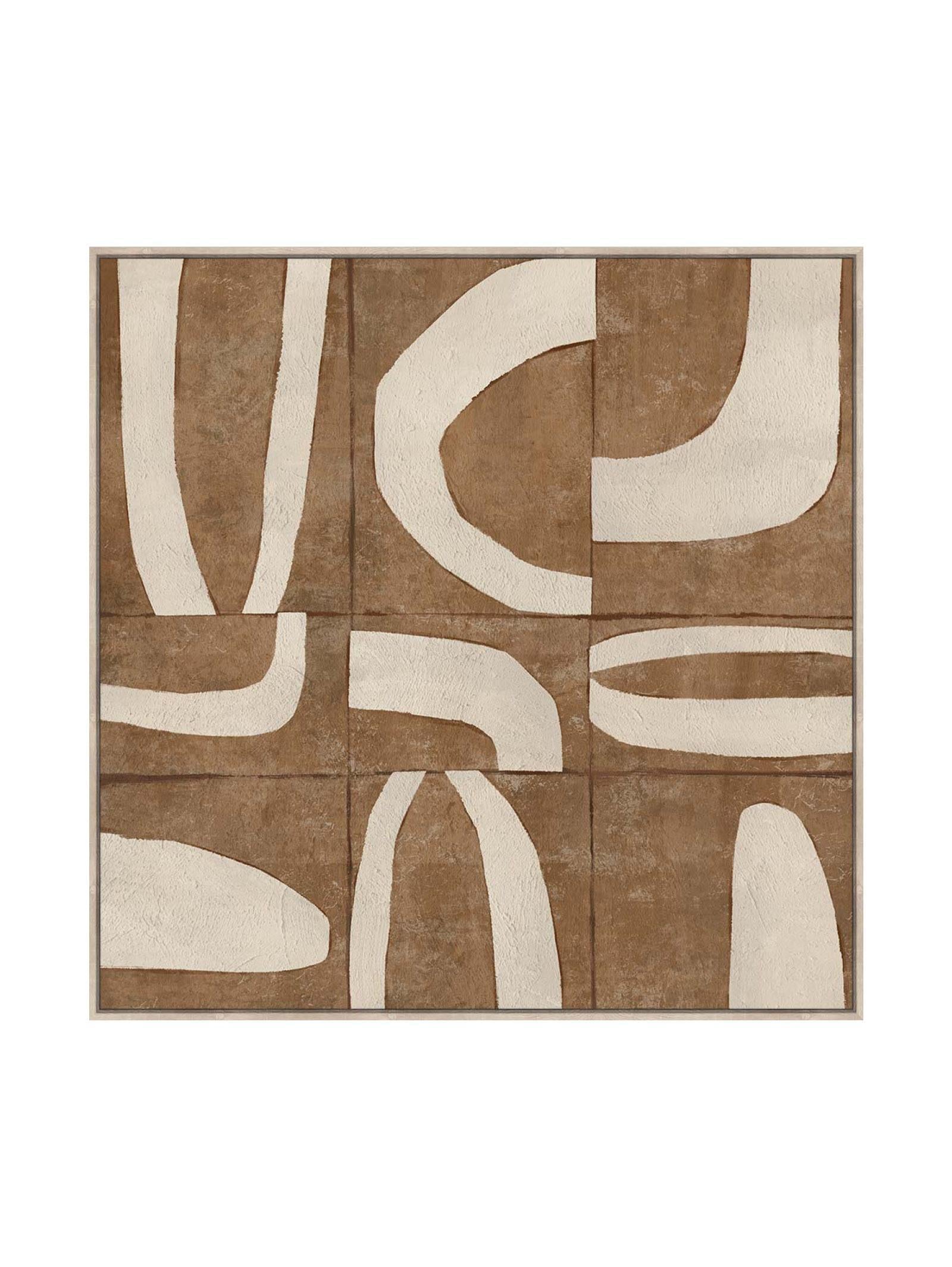 CURVED ECHOES ART HTP XL In Nutmeg