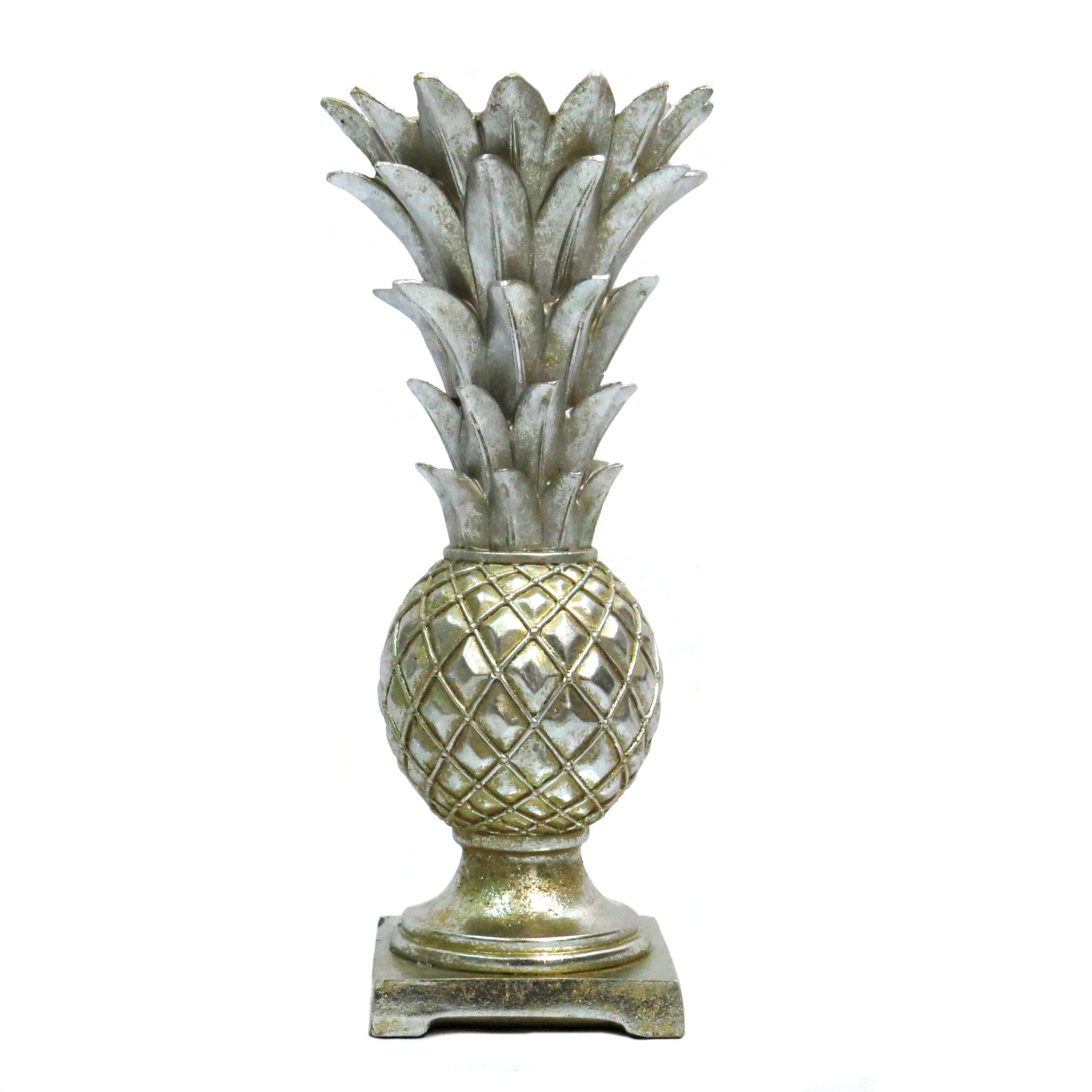 Pewter Pineapple Candleholder