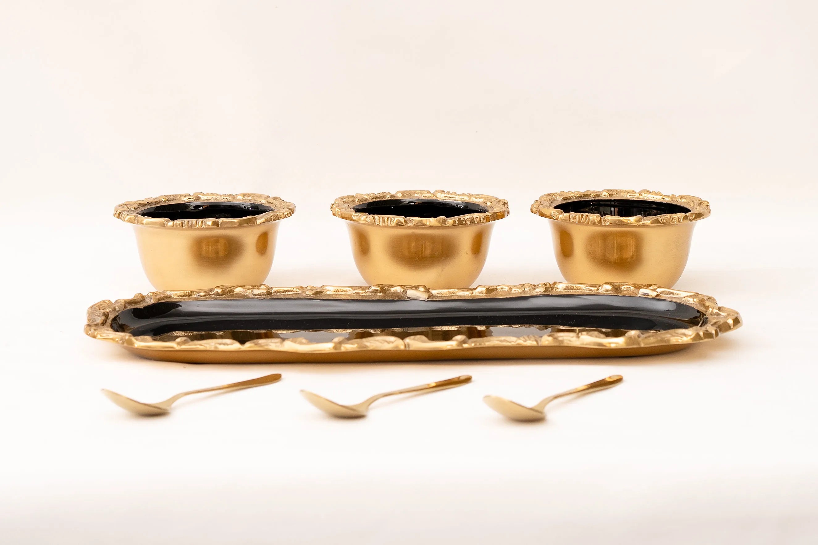 Tray Condiment with Spoon Gucci