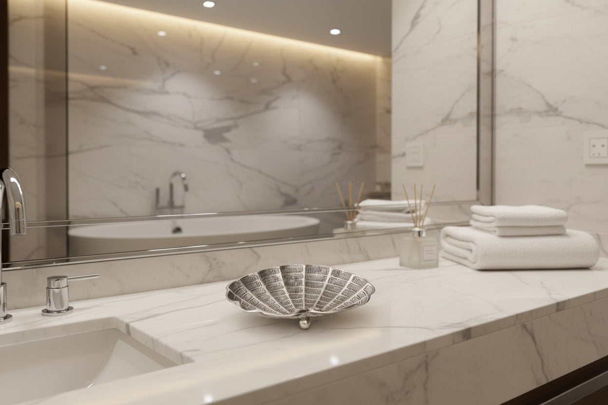 BOWL SHELL - Antique Pewter