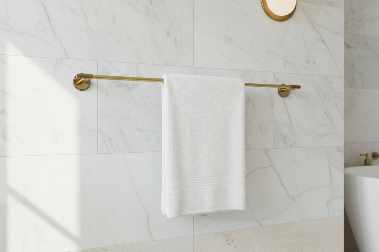 TOWEL RAIL GUCCI MESH - Antique Brass