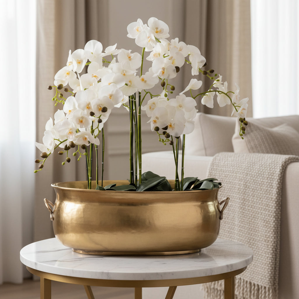 TUB OVAL XXXL ANTIQUE BRASS