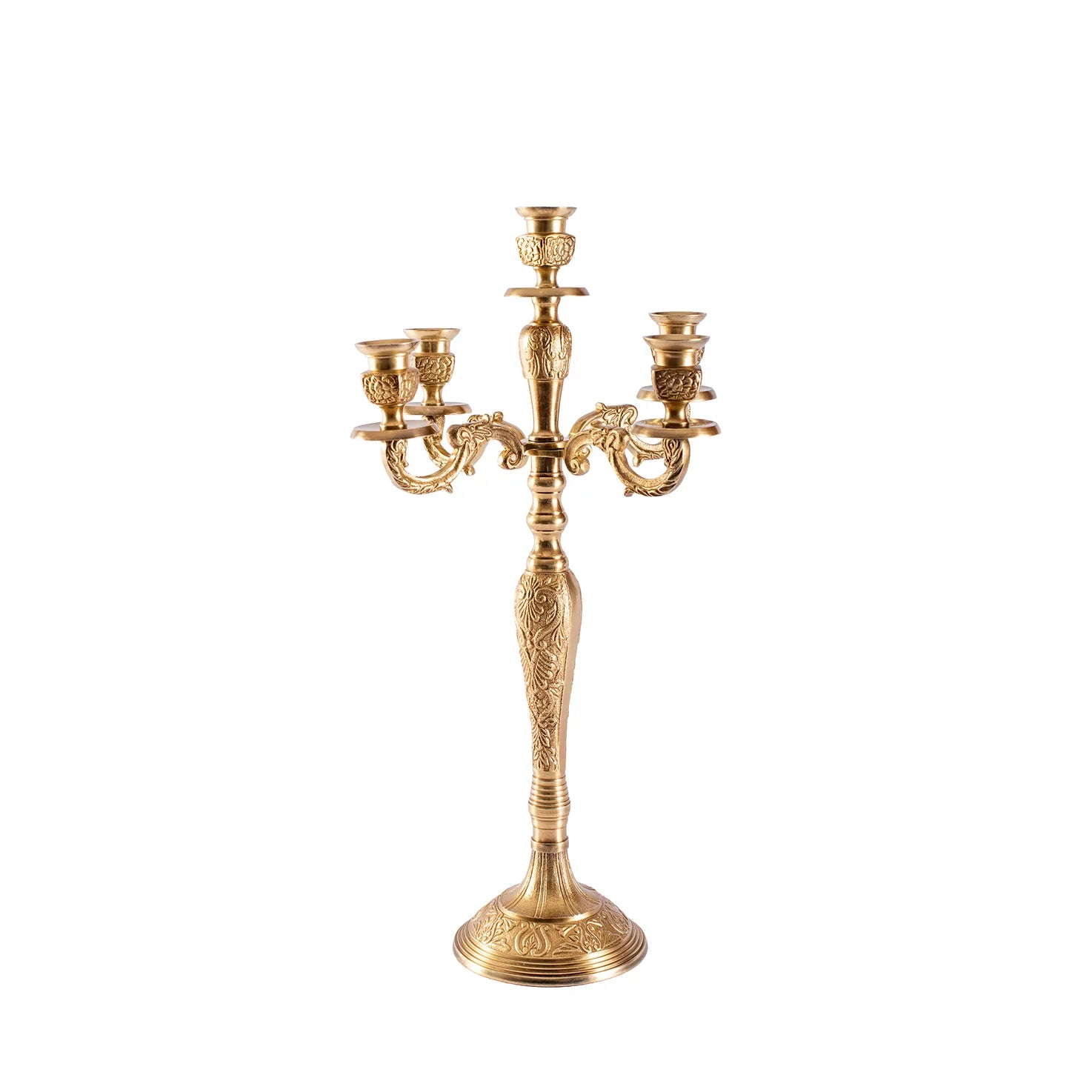 CANDELABRA FRENCH ANTIQUE BRASS XL