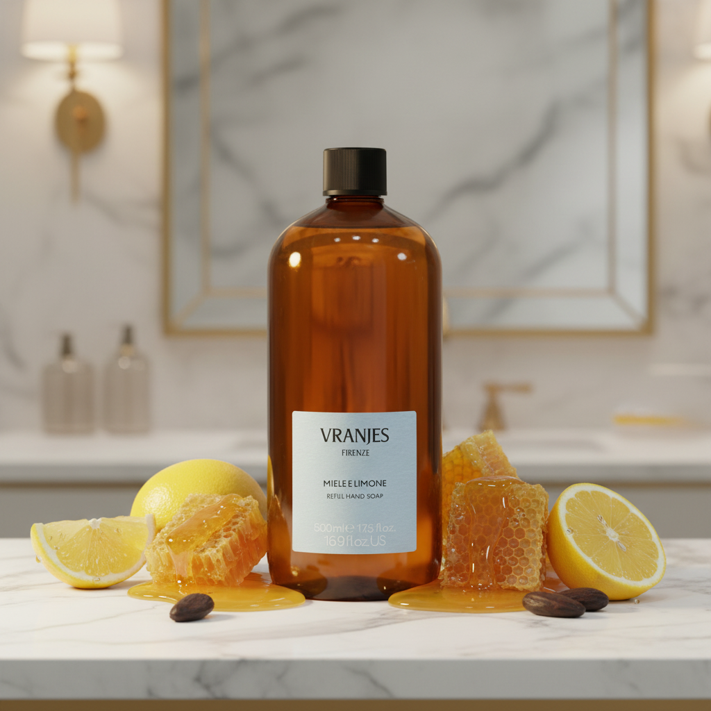 Dr. Vranjes Hand Soap – Miele e Limone Refill