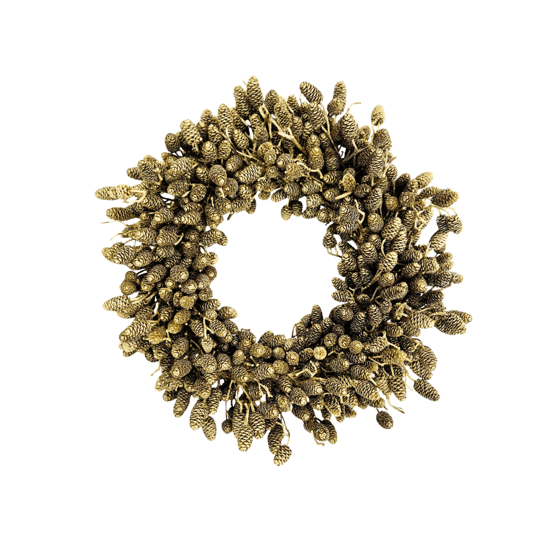Dutch Alder Wreath – Gold
