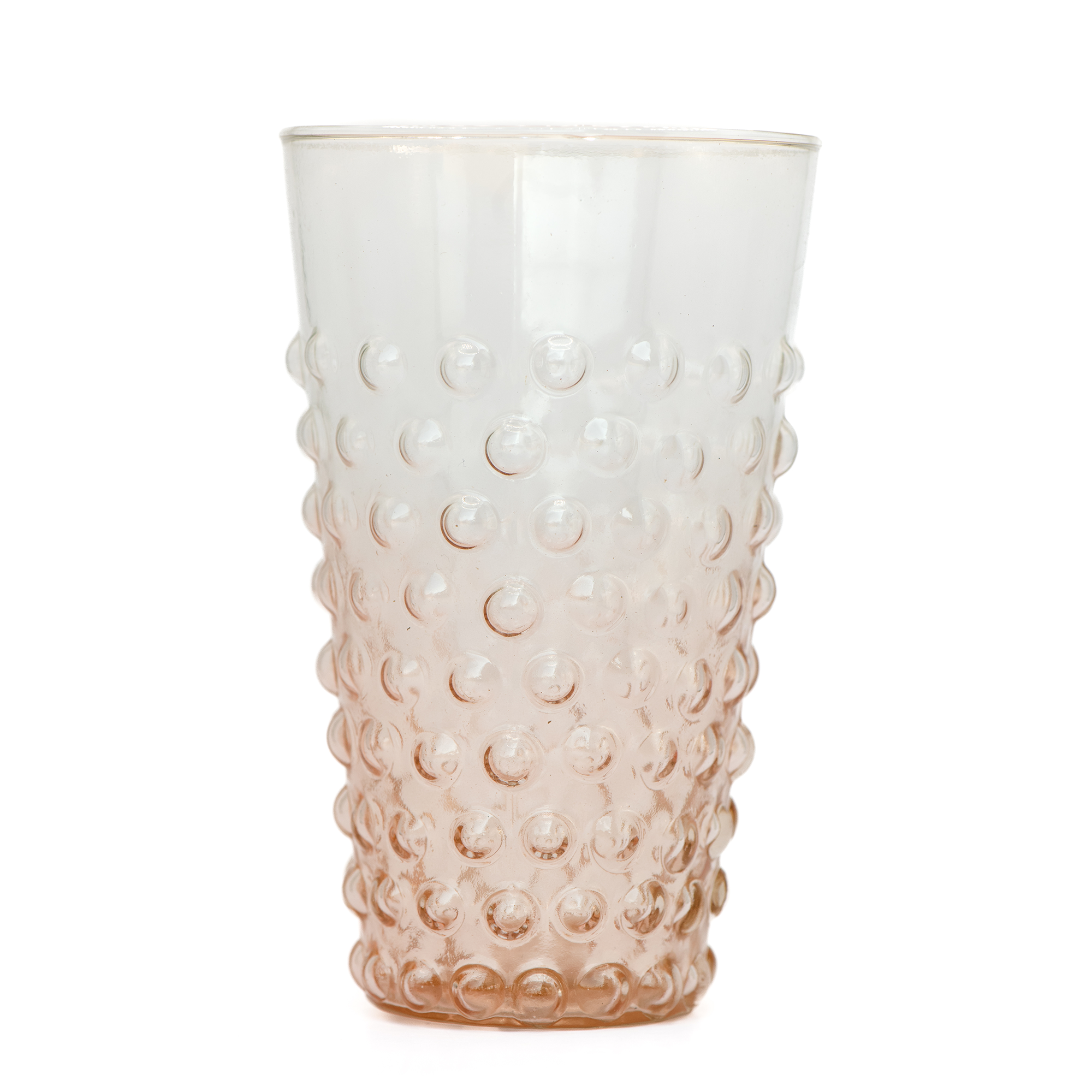 Tall Bubble Glass Set of 4