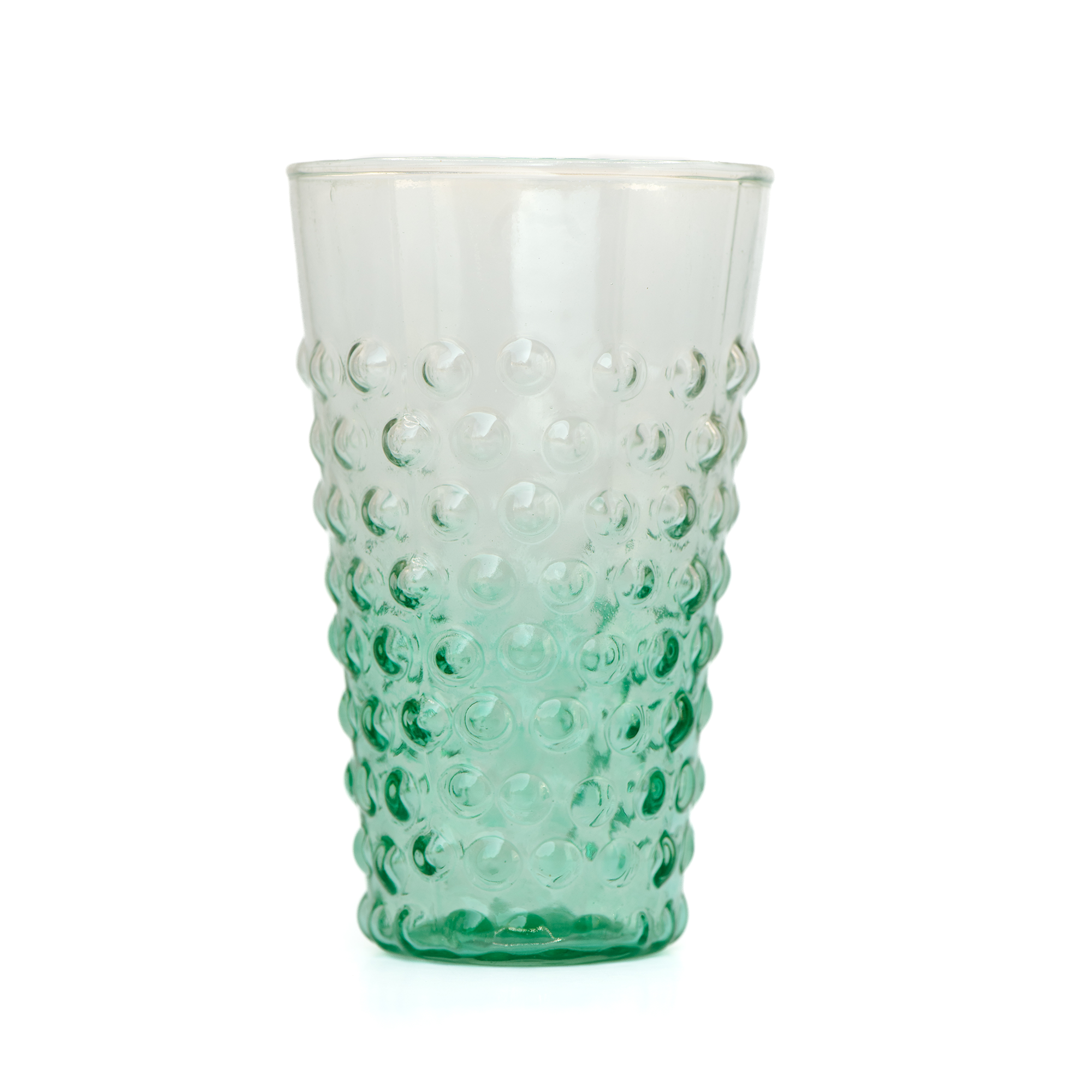 Tall Bubble Glass Set of 4